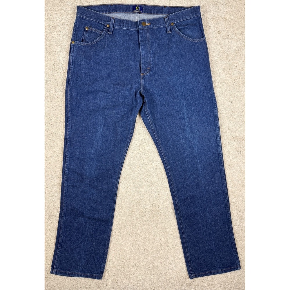 Men's WRANGLER 47MWZPW Regular Fit Cowboy Cut Jeans 38x32 (act 38x31) Rodeo 1440